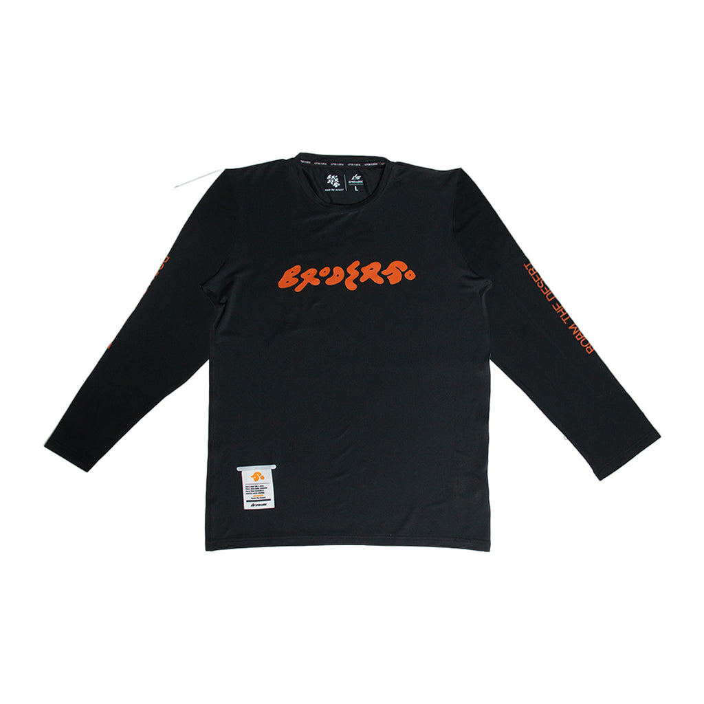 BRODER_50 x Epixlore | Long Sleeve Running Jersey - AURAQ