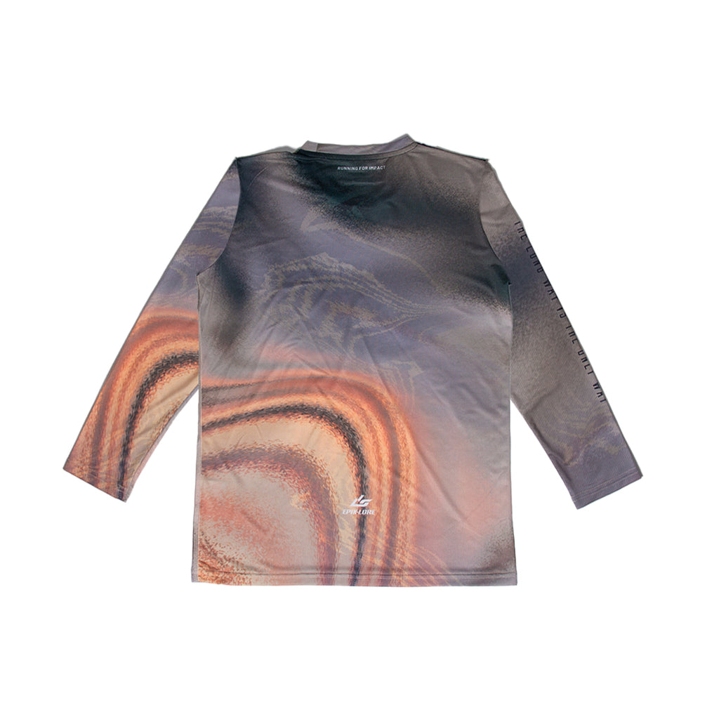 ITB Ultra Marathon x Epixlore | Long Sleeve Running Jersey - CLOUDLINE