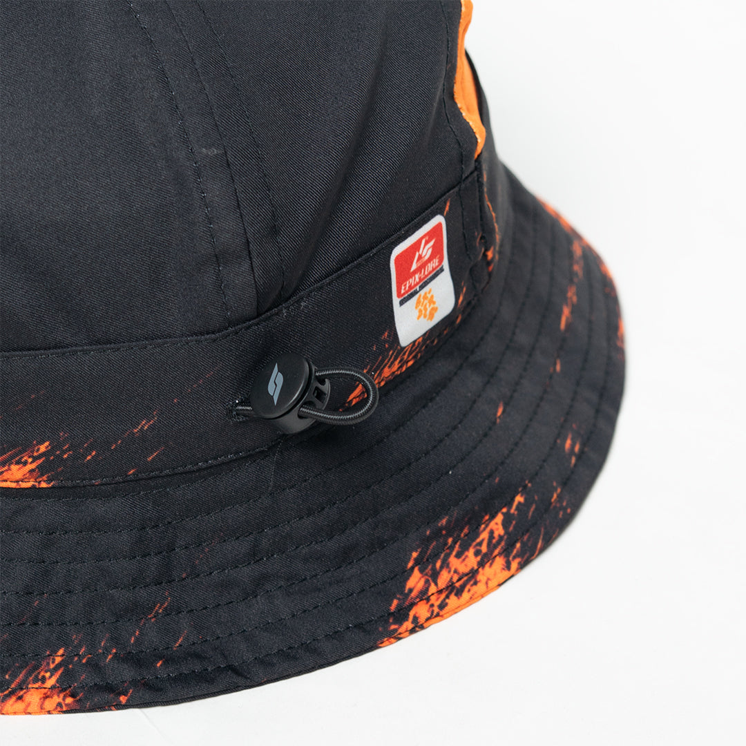 BRODER_50 x Epixlore | Bucket Hat - COAL