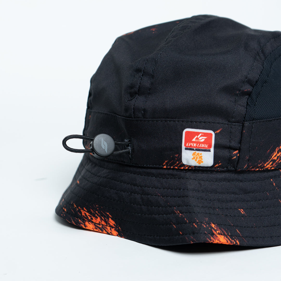 BRODER_50 x Epixlore | Bucket Hat - COAL