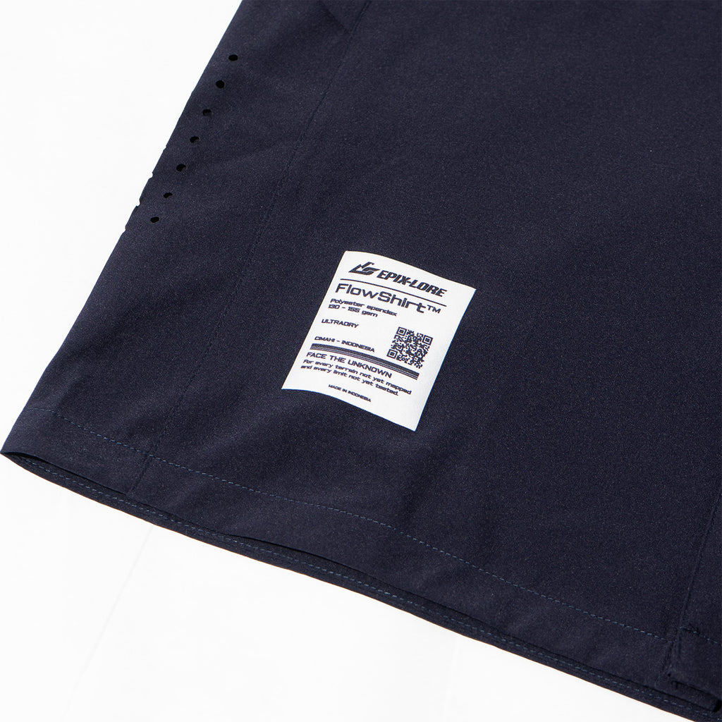 FlowShirt - Navy - Epixlore Running Shirt