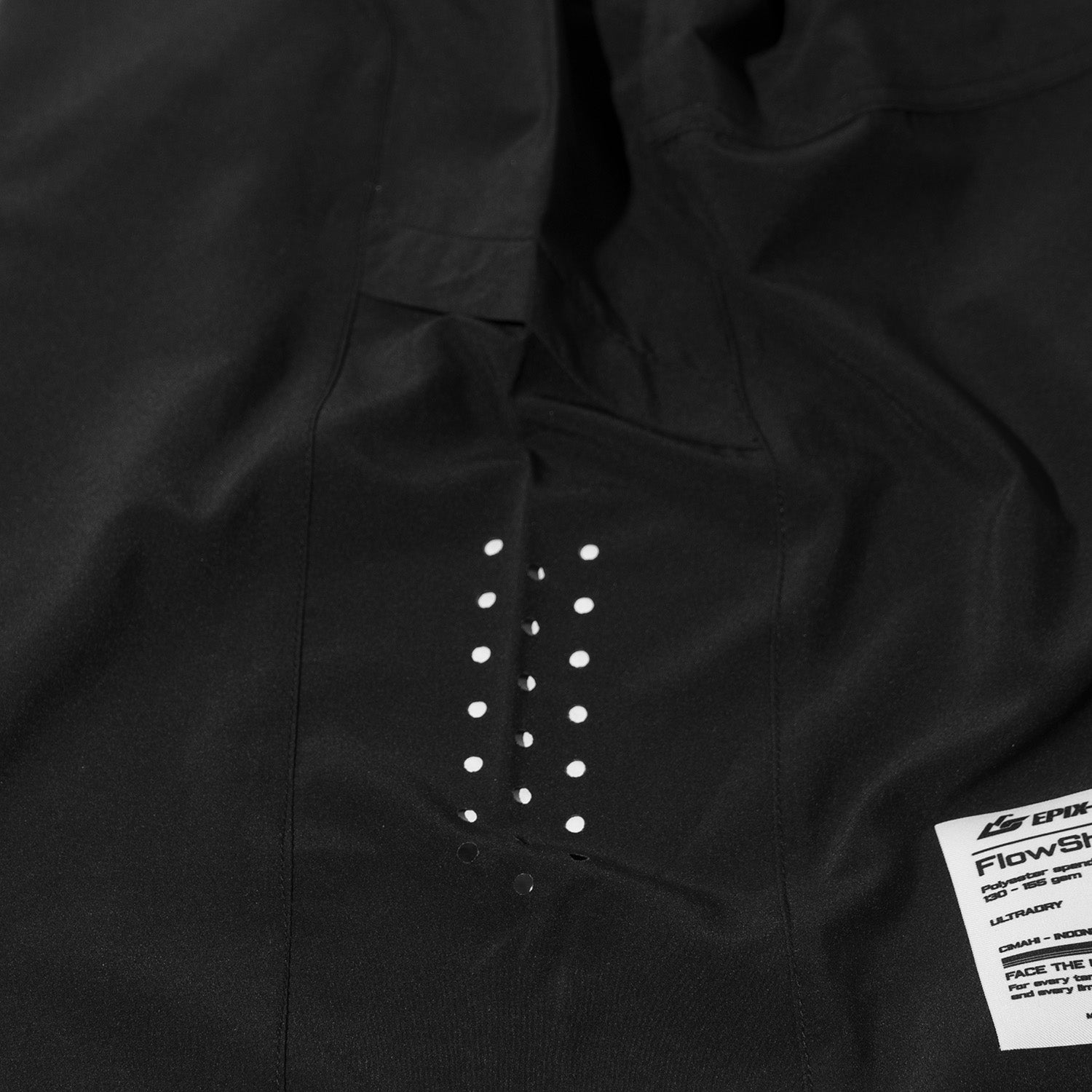 FlowShirt - Black - Epixlore Running Shirt