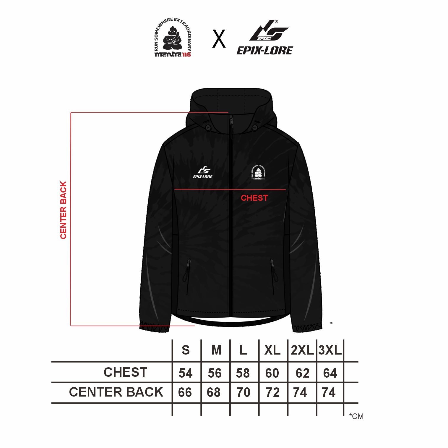 Mantra116 x Epixlore | Tamasa - Ultralight Windbreaker