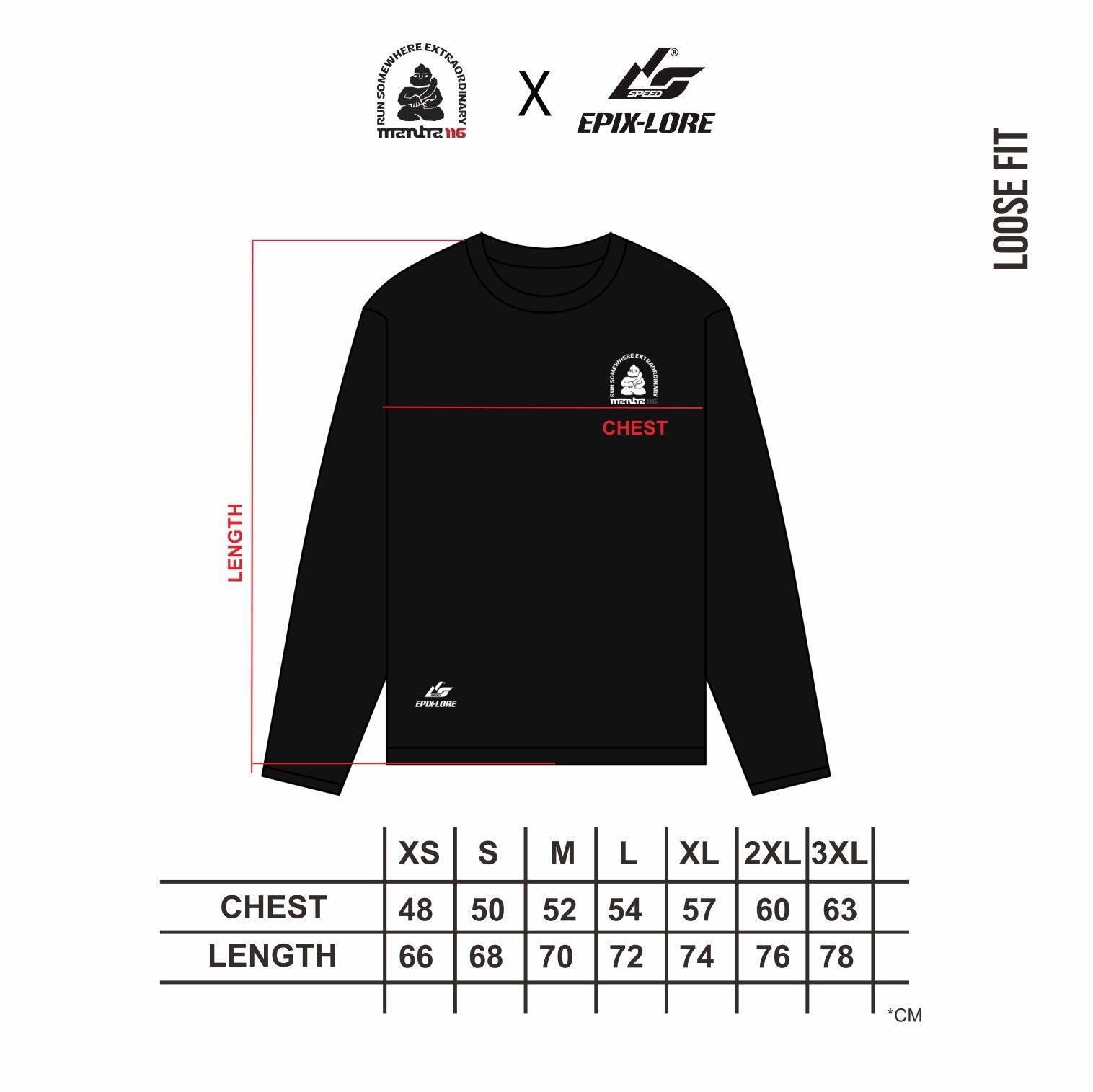 Mantra116 x Epixlore | Ireng - Running Jersey