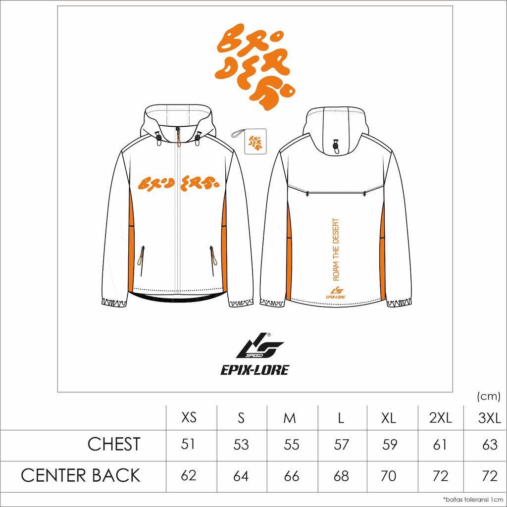 BRODER_50 x Epixlore | Ultra Lightweight Windbreaker - VOLKARS