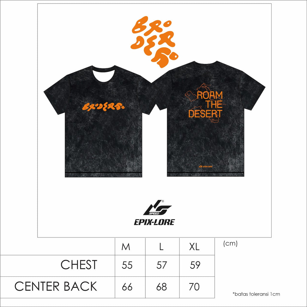 BRODER_50 x Epixlore | T Wash Shirt - ZANDEN