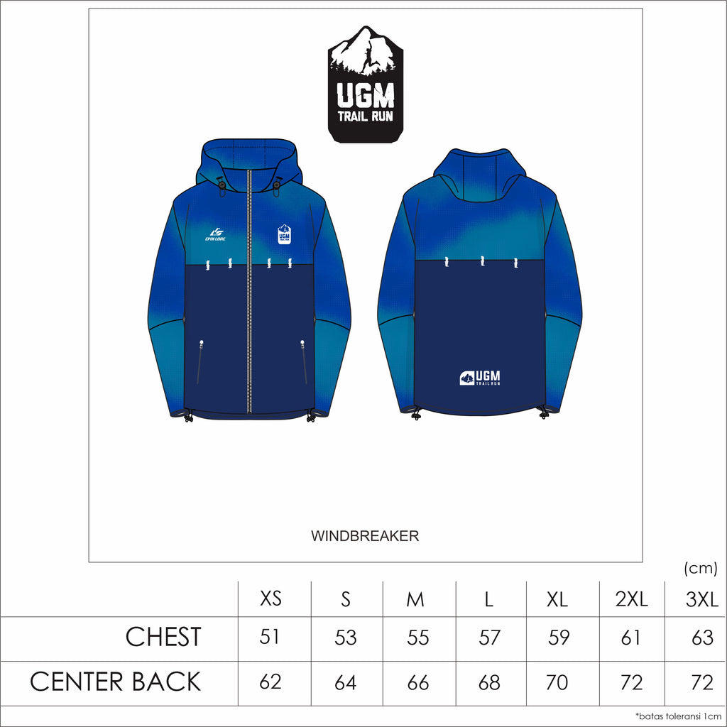 UGM Trailrun x Epixlore | Ultra Lightweight Windbreaker - Sagara