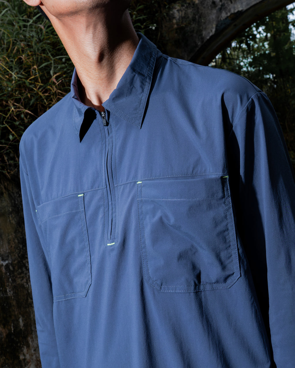 Mantra116 x Epixlore | Watu Ondo - Half Zip Shirt