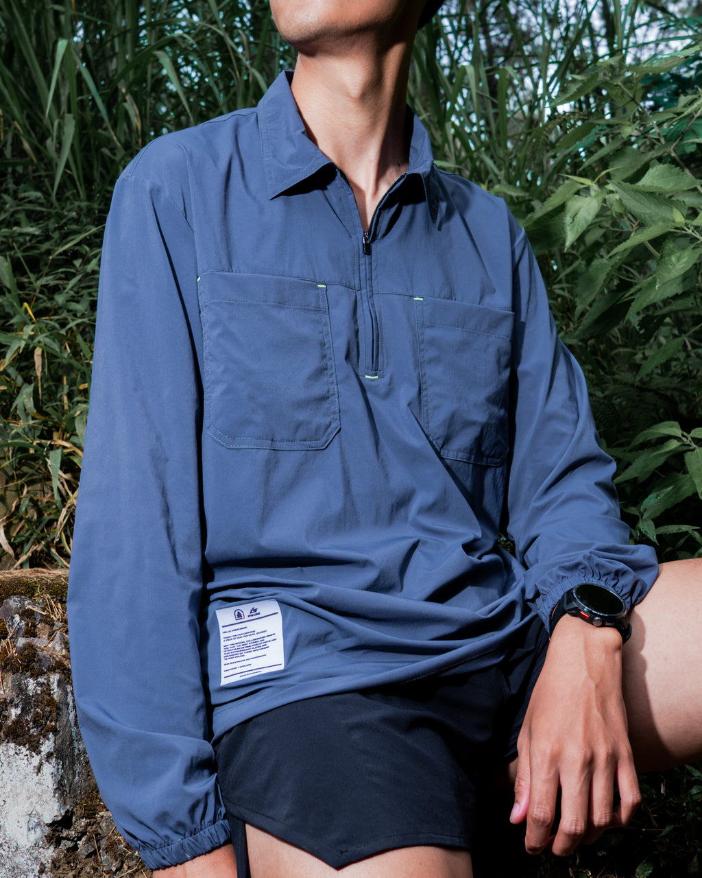 Mantra116 x Epixlore | Watu Ondo - Half Zip Shirt