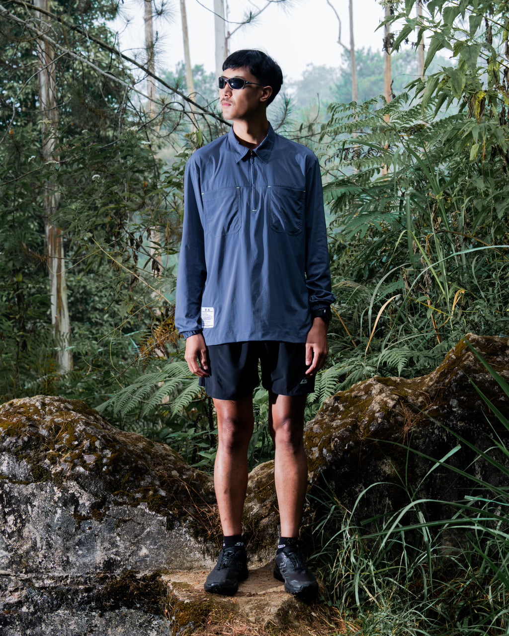 Mantra116 x Epixlore | Watu Ondo - Half Zip Shirt