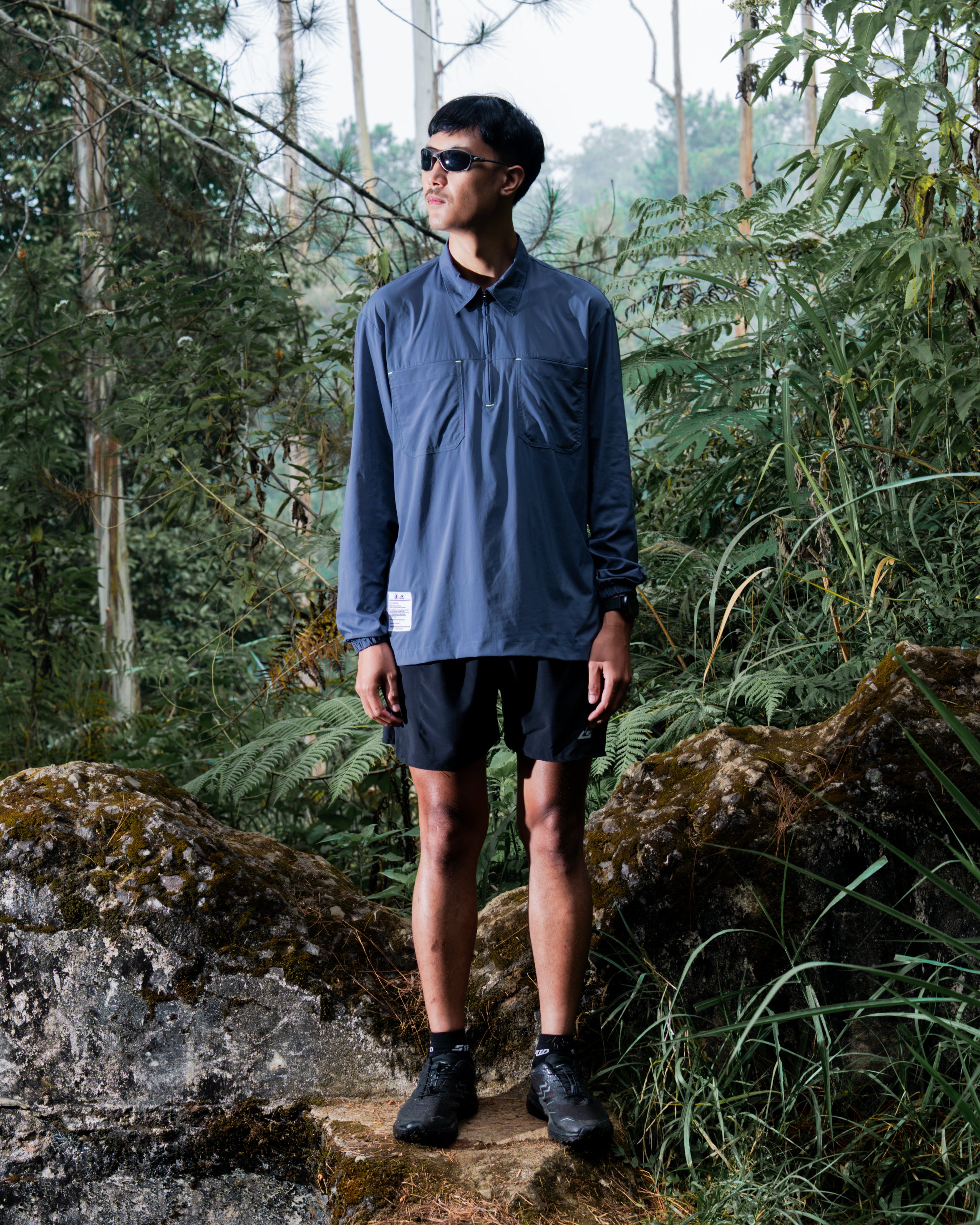 Mantra116 x Epixlore | Watu Ondo - Half Zip Shirt