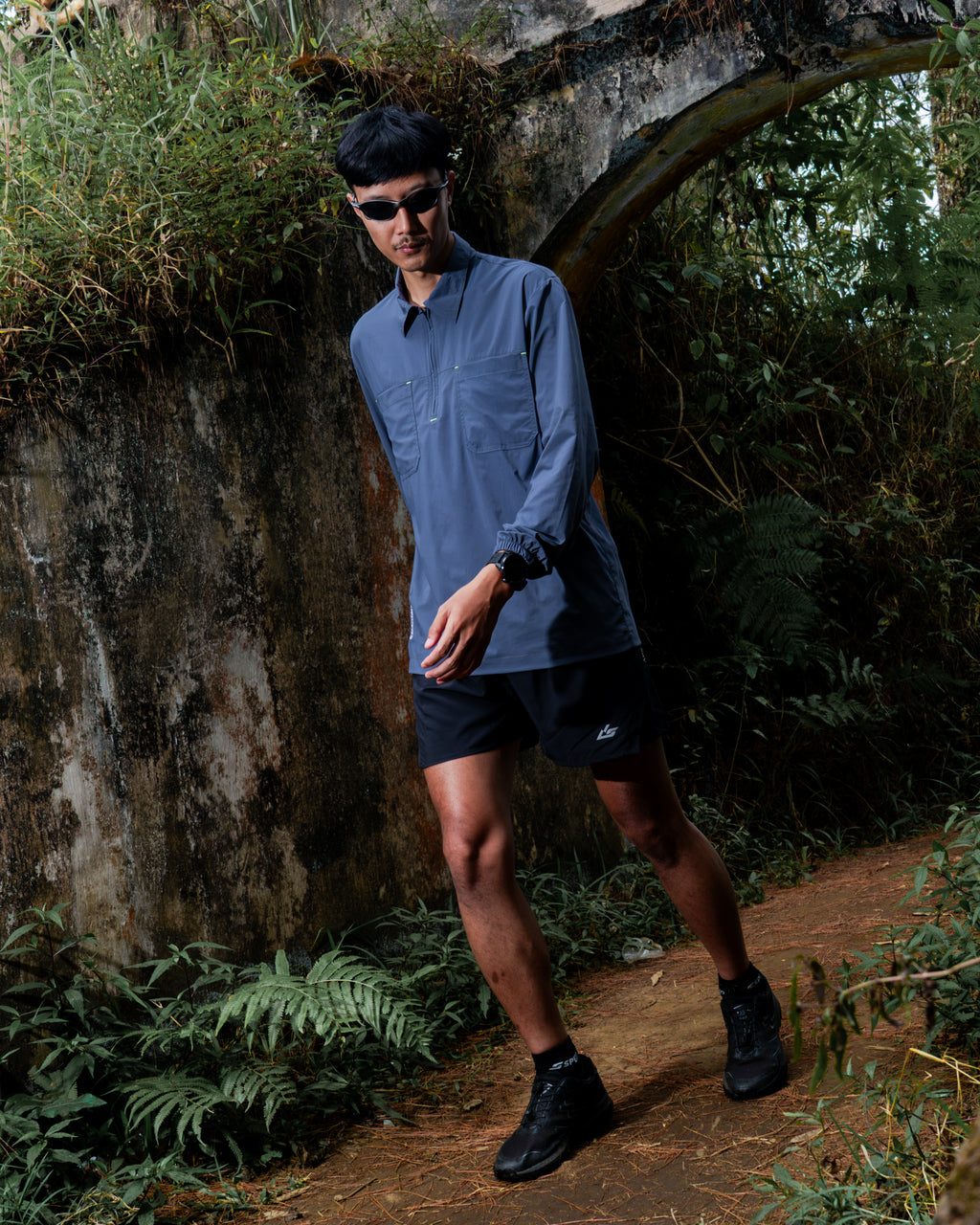 Mantra116 x Epixlore | Watu Ondo - Half Zip Shirt