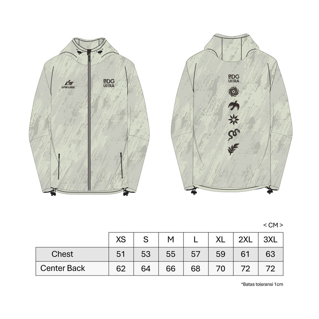 Bdg100 x Epixlore | Ultralight Windbreaker - Halimpu