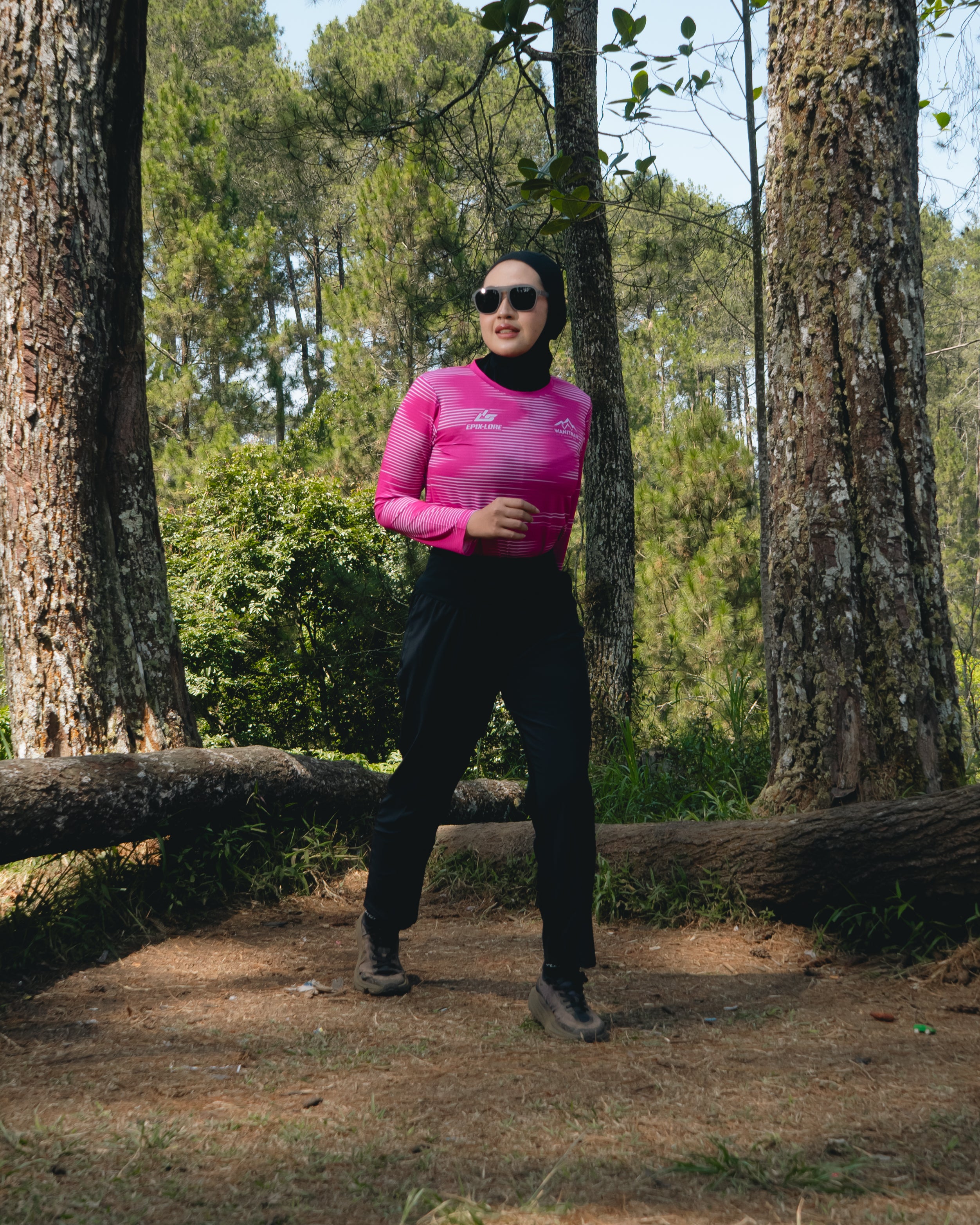 PinkPoise Long Running Jersey - WaniTrail 2026 x Epixlore