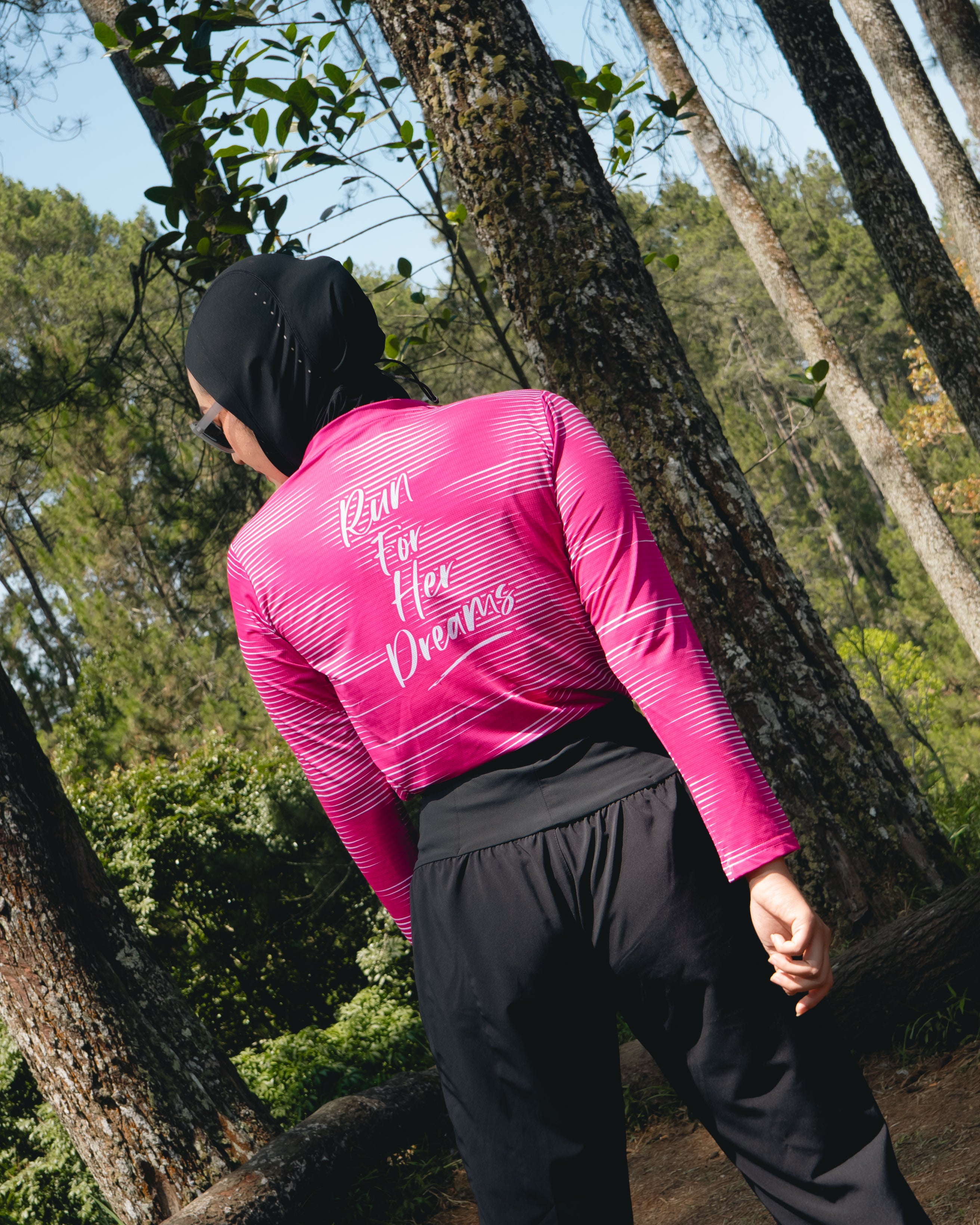 PinkPoise Long Running Jersey - WaniTrail 2026 x Epixlore