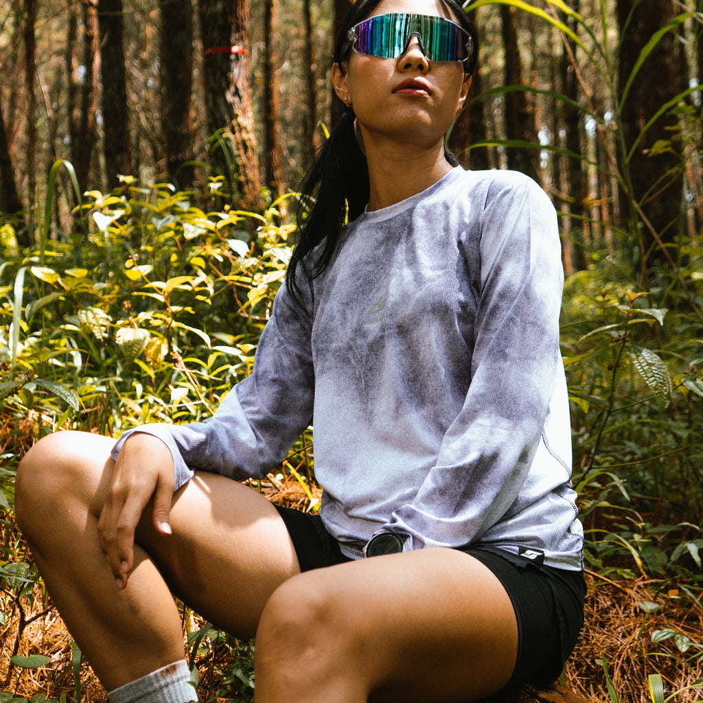Echoes Of Mist - Whiteout Mist - Unisex Running Jersey