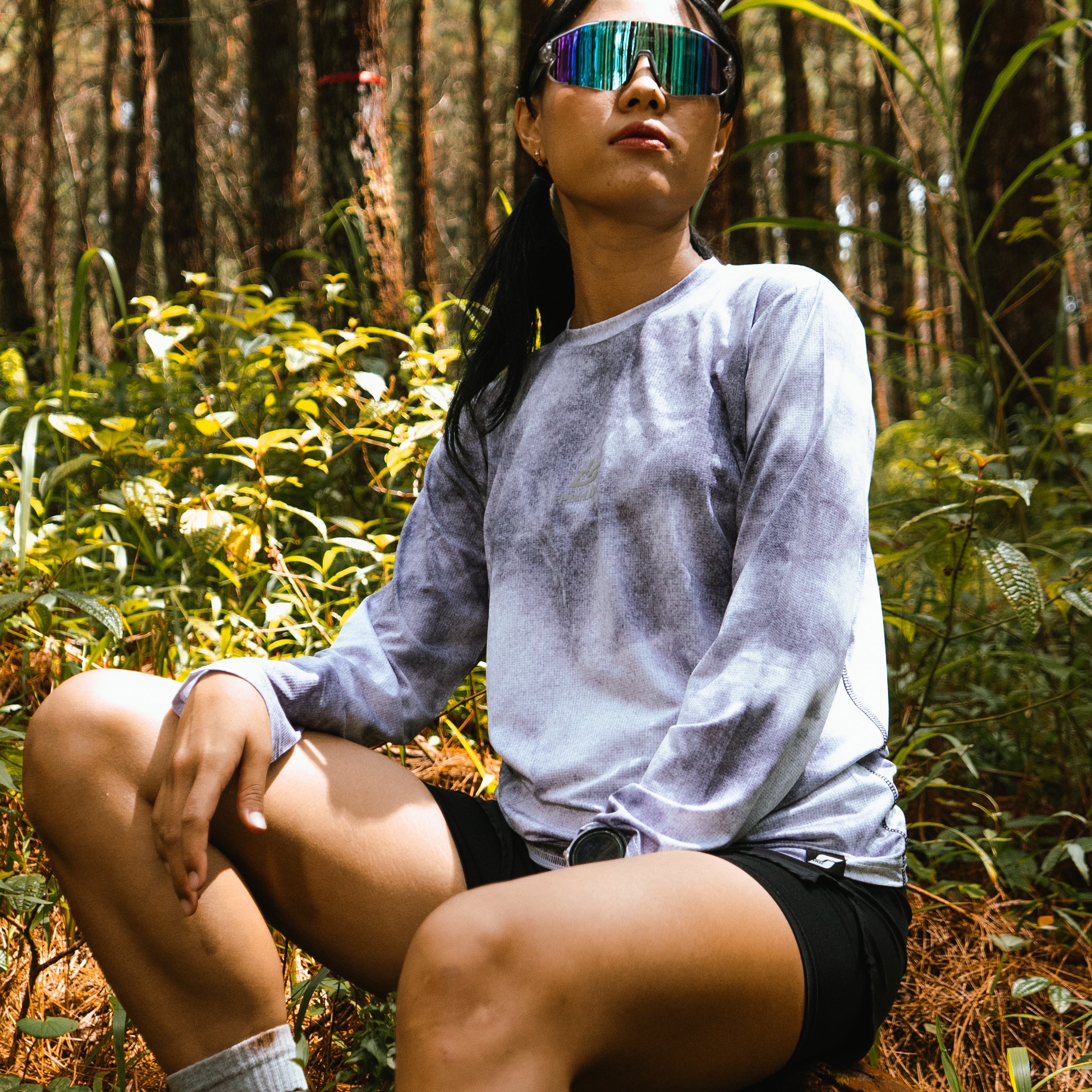 Echoes Of Mist - Whiteout Mist - Unisex Running Jersey