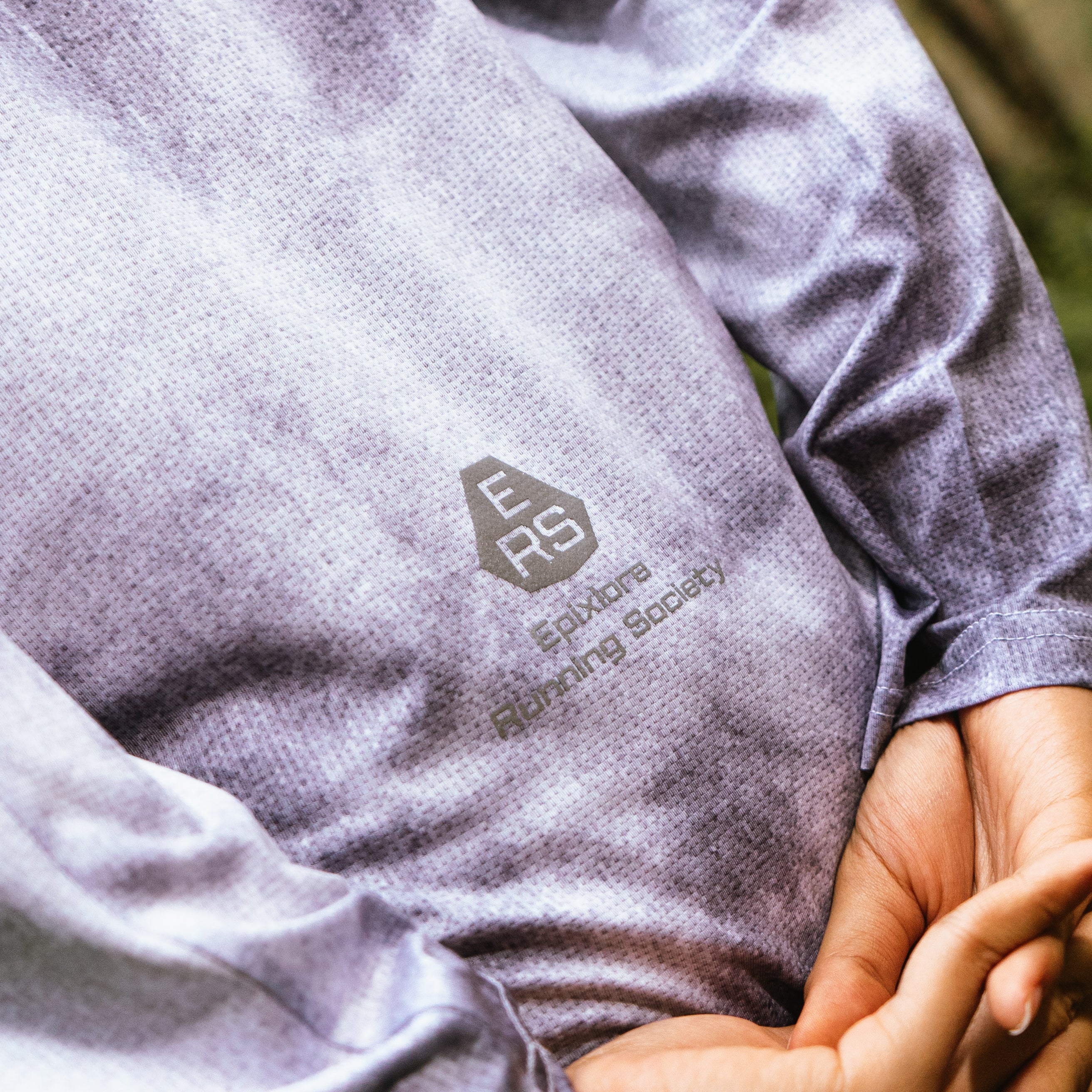 Echoes Of Mist - Whiteout Mist - Unisex Running Jersey